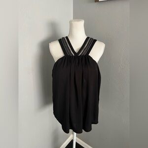 Shebird Elegant Black Women's tank Top size 7